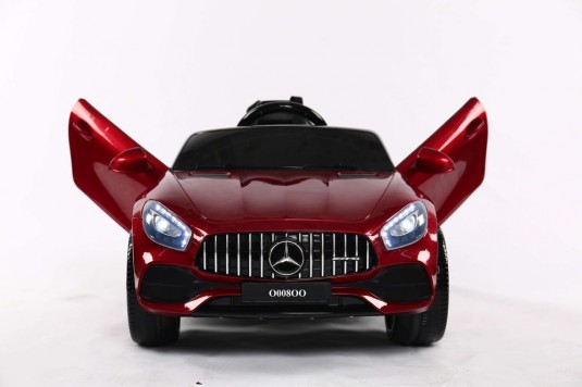 Детский электромобиль Mercedes-Benz GT (O008OO) вишневый глянец
