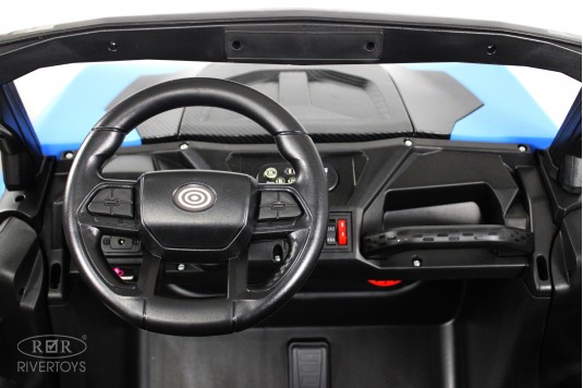 Детский электромобиль K555KK 4WD 24V синий