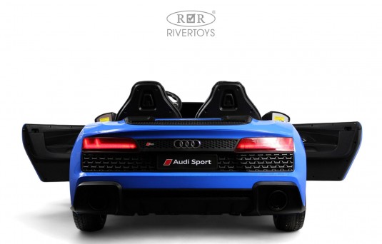 Детский электромобиль AUDI R8 (M333MM) синий