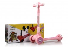Детский самокат HB-103 розовый