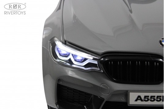 Детский электромобиль BMW M5 Competition (A555MP) серый