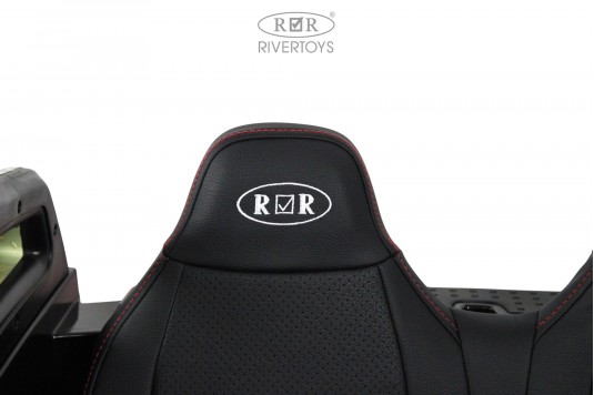 Детский электромобиль A707AA LUX NEW 4WD зеленый камуфляж