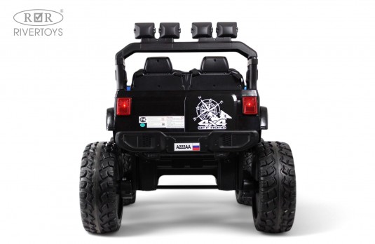 Детский электромобиль Jeep A222AA черный