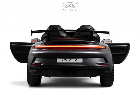 Детский электромобиль Porsche 911 GT3 (Y911YY) серый глянец Детский электромобиль Porsche 911 GT3 (Y911YY) серый глянец