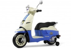 Детский электромотоцикл Z222ZZ голубой