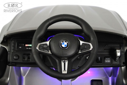 Детский электромобиль BMW M5 Competition (A555MP) серый глянец
