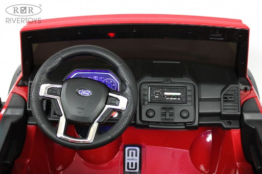 Детский электромобиль Ford Super Duty (A888MP) красный