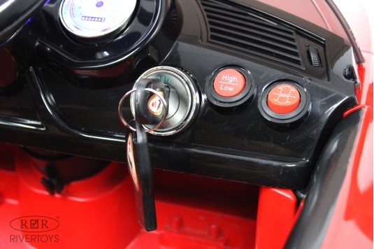 Детский электромобиль B222BB красный