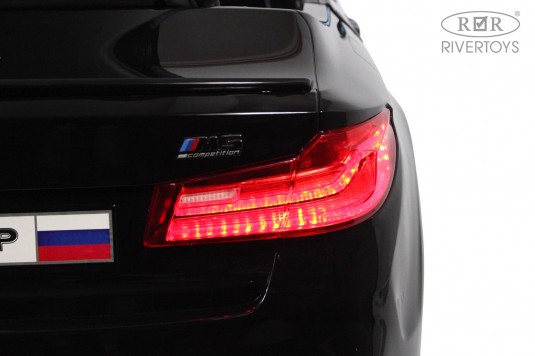 Детский электромобиль BMW M5 Competition (A555MP) черный глянец