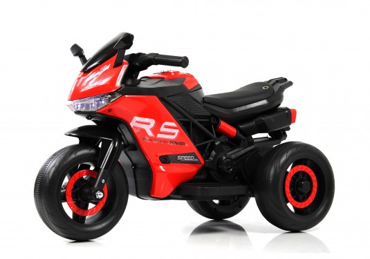 Детский электротрицикл K002PX красный