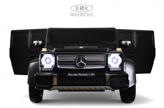 Детский электромобиль Mercedes-Maybach G650 Landaulet (M999MM) черный