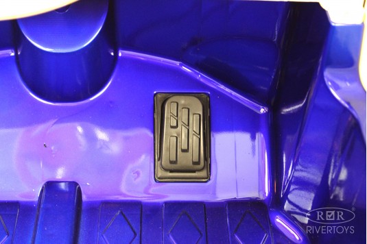Детский электромобиль М333БХ синий глянец
