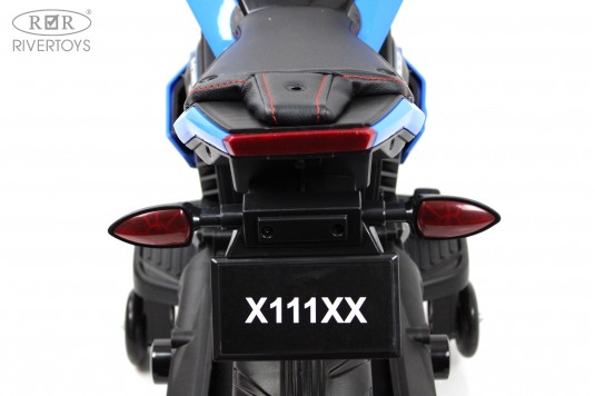 Детский электромотоцикл X111XX синий