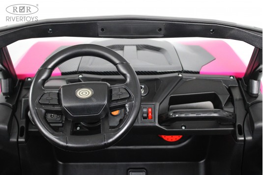 Детский электромобиль K555KK 4WD 24V розовый