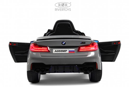 Детский электромобиль BMW M5 Competition (A555MP) серый
