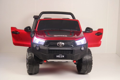 Детский электромобиль Toyota Hilux (DK-HL850) вишневый глянец