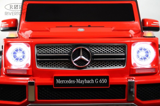 Детский электромобиль Mercedes-Maybach G650 Landaulet (M999MM) красный