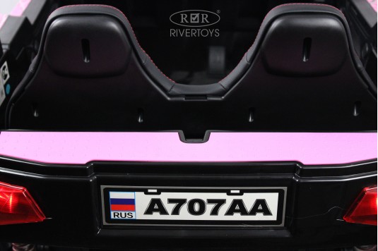 Детский электромобиль A707AA 4WD розовый Spider