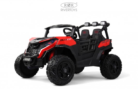 Детский электромобиль K555KK 4WD 24V красный