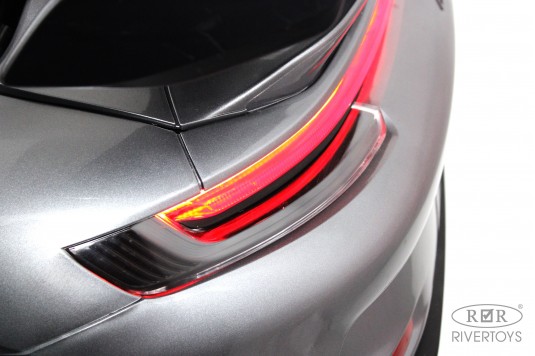 Детский электромобиль Porsche 911 GT3 (Y911YY) серый глянец Детский электромобиль Porsche 911 GT3 (Y911YY) серый глянец