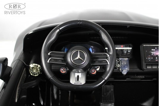 Детский электромобиль Mercedes Benz GT63 Y001YY черный глянец