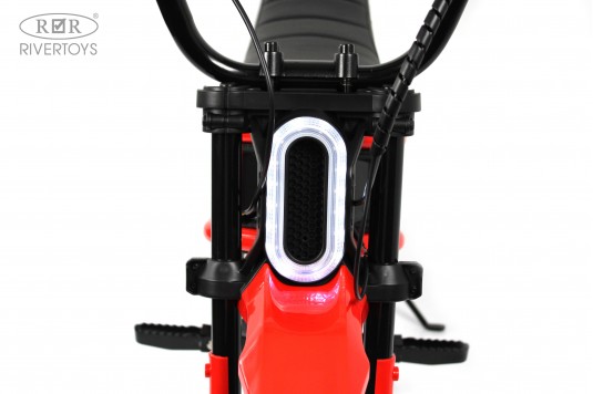 Детский электромотоцикл A005AA красный