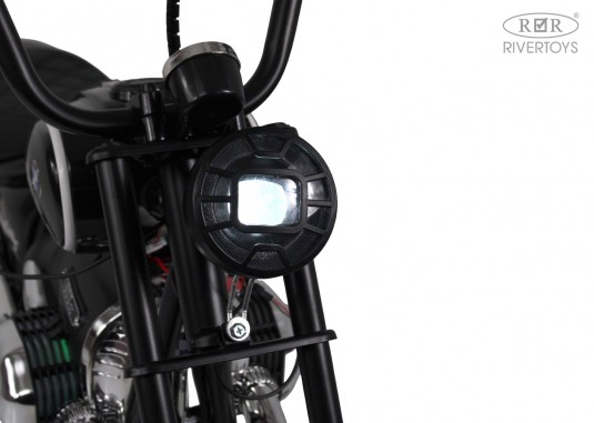 Детский электромотоцикл BMW R18 (A777AA-NEW) черный Детский электромотоцикл BMW R18 (A777AA-NEW) черный