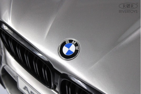 Детский электромобиль BMW M5 Competition (A555MP) серый глянец