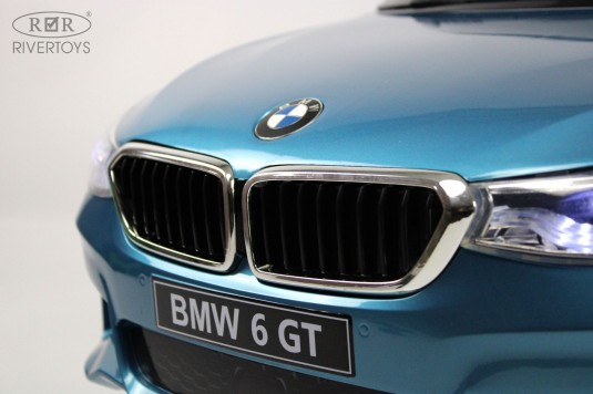 Детский электромобиль BMW6 GT (JJ2164) синий глянец