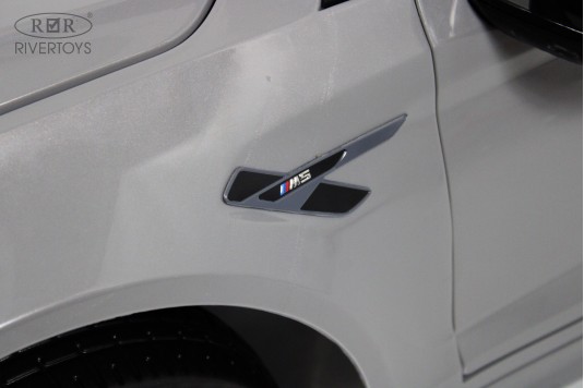 Детский электромобиль BMW M5 Competition (A555MP) серый
