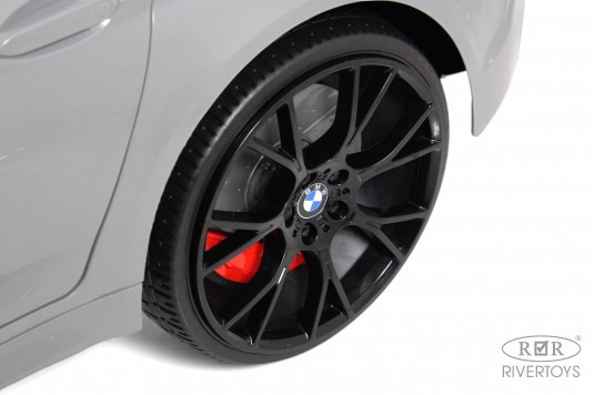 Детский электромобиль BMW M5 Competition (A555MP) серый