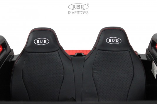 Детский электромобиль A707AA LUX NEW 4WD красный спайдер