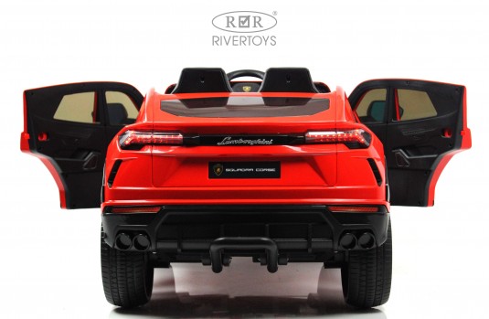 Детский электромобиль Lamborghini Urus (E777EE) красный