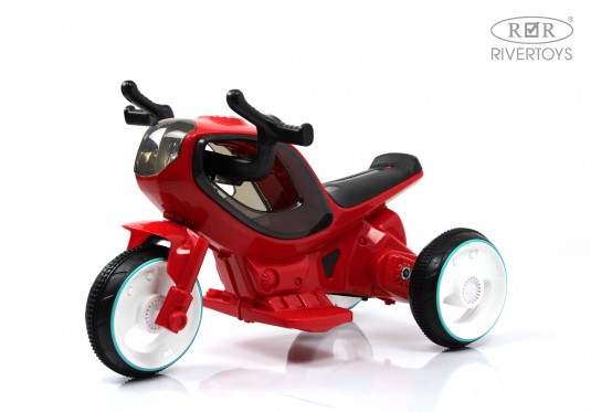 Детский электромотоцикл HC-1388 красный