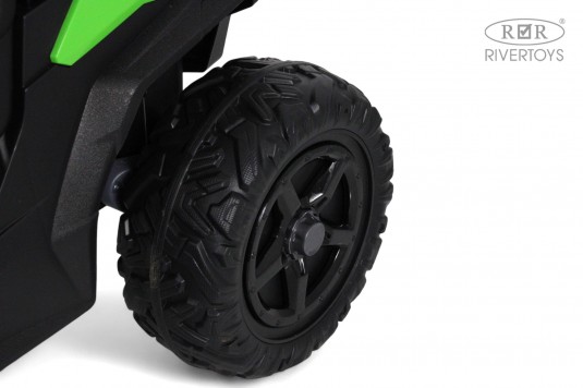 Детский электромобиль K555KK 4WD 24V зеленый