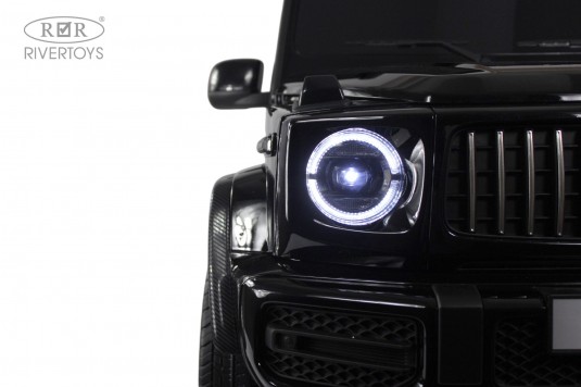 Детский электромобиль Mercedes Benz G63 Y777YY черный глянец