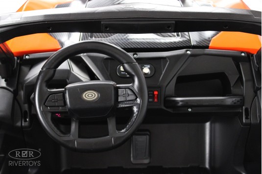 Детский электромобиль K555KK 4WD 24V оранжевый