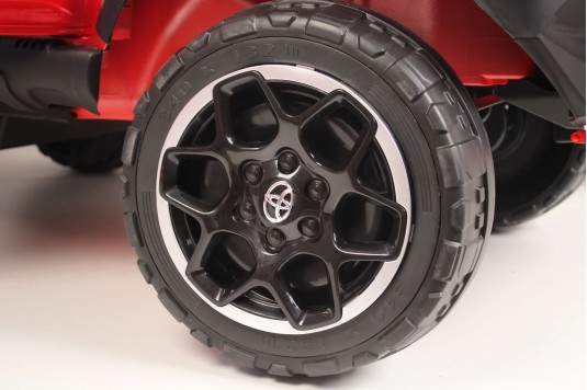 Детский электромобиль Toyota Hilux (DK-HL850) вишневый глянец