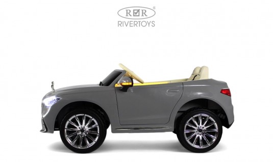 Детский электромобиль М333БХ 4WD серый
