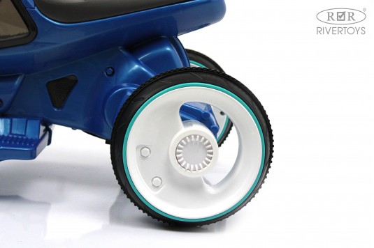 Детский электромотоцикл HC-1388 синий