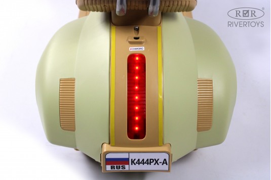 Детский электроскутер K444PX-A зеленый