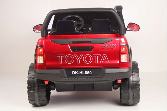 Детский электромобиль Toyota Hilux (DK-HL850) вишневый глянец