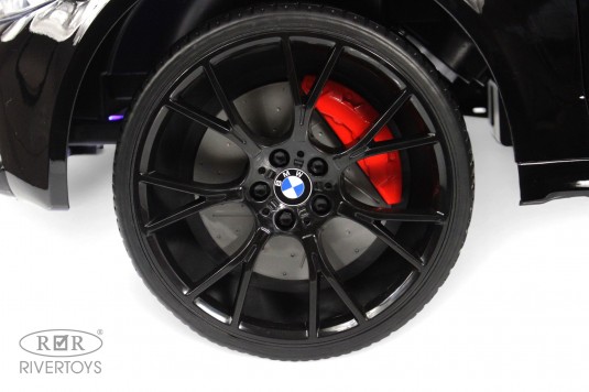 Детский электромобиль BMW M5 Competition (A555MP) черный глянец