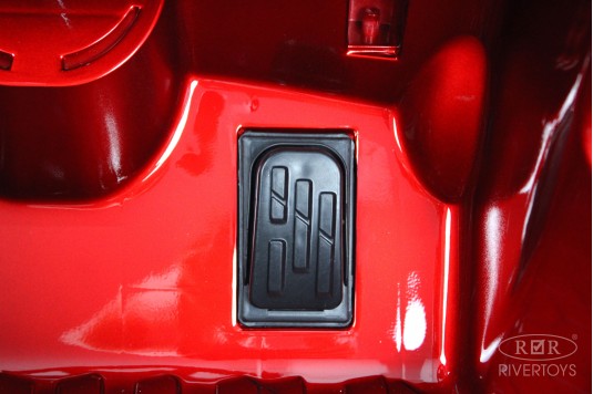 Детский электромобиль М555БХ красный глянец