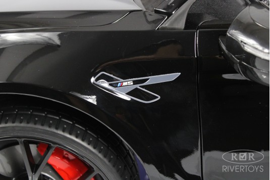 Детский электромобиль BMW M5 Competition (A555MP) черный глянец