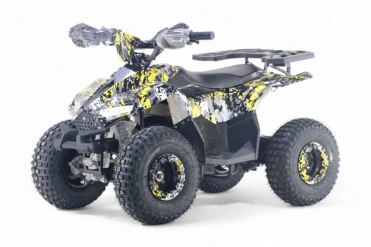 Детский электроквадроцикл LEON 48V желтый Special