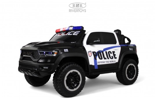 Детский электромобиль Dodge RAM 1500 TRX (O111OO) черный