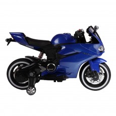 Детский электромотоцикл А001АА синий