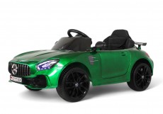 Детский электромобиль Mercedes-Benz AMG GT X777XX зеленый глянец