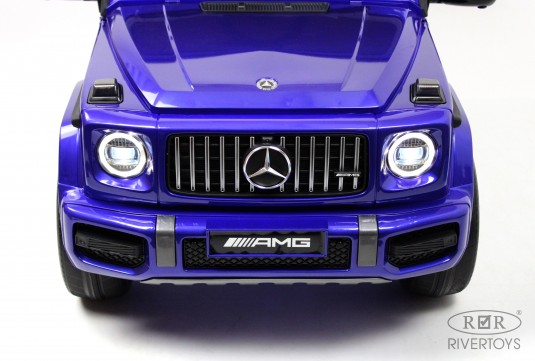 Детский электромобиль Mercedes-Benz G63 4WD (K999KK) синий глянец